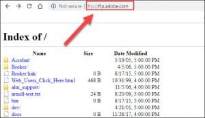 Connect to FTP Sites with a Web Browser
