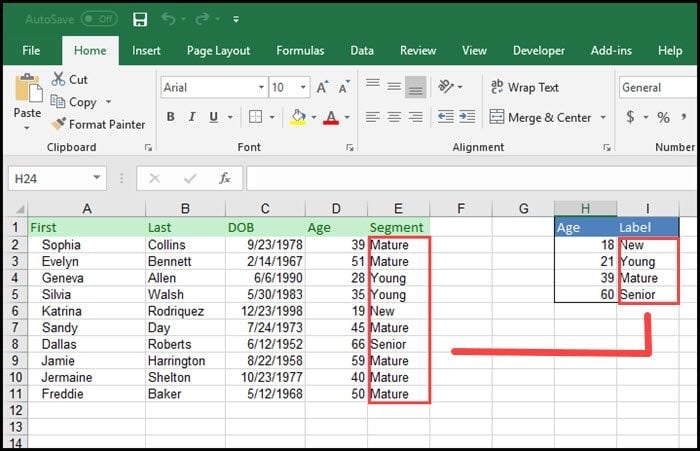 microsoft excel code definition