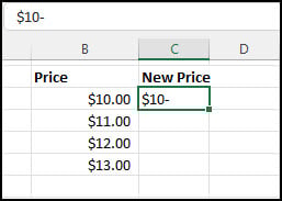 Flash fill pattern to substitute text.
