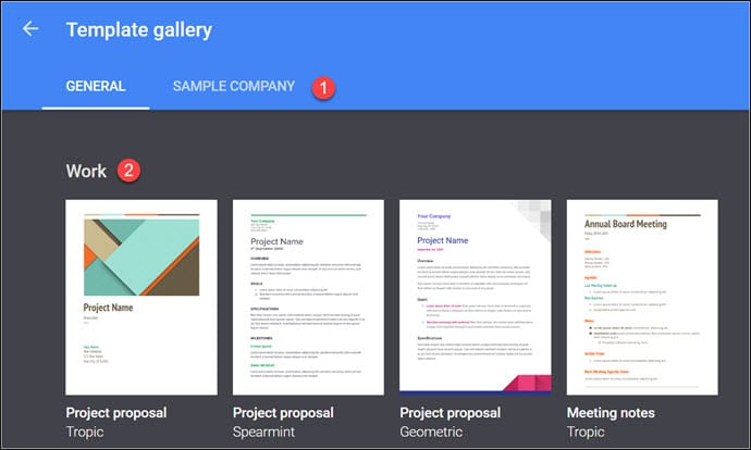 Portfolio Template Google Docs