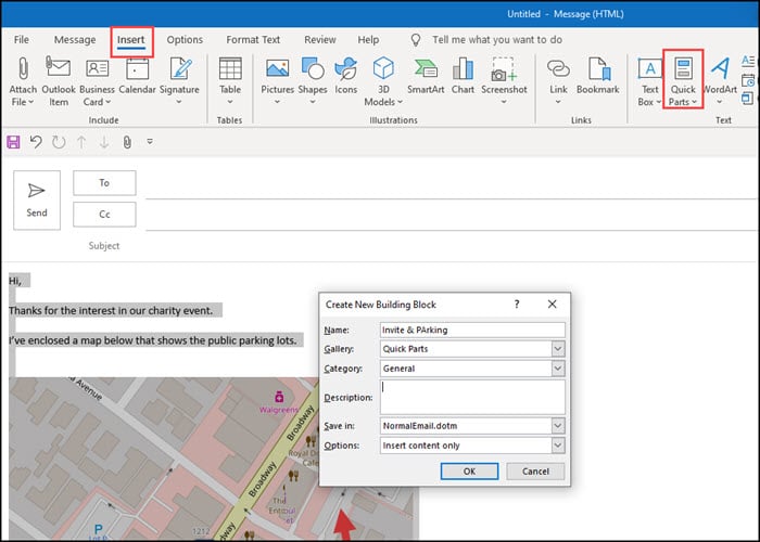 outlook quick steps formatting outlook quick steps formatting