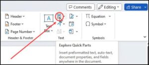 Microsoft Word Quick Parts Lets You Work Smarter, Not Harder