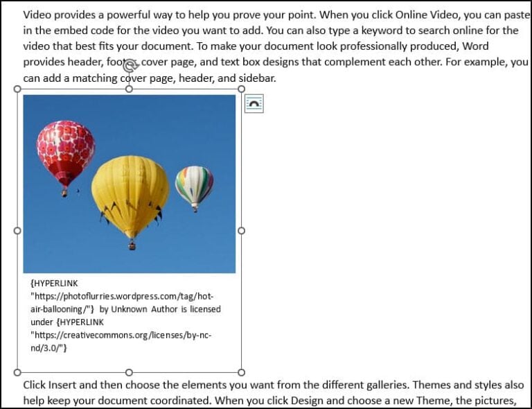 How to Wrap Text Around a Picture in Word (Step by Step)